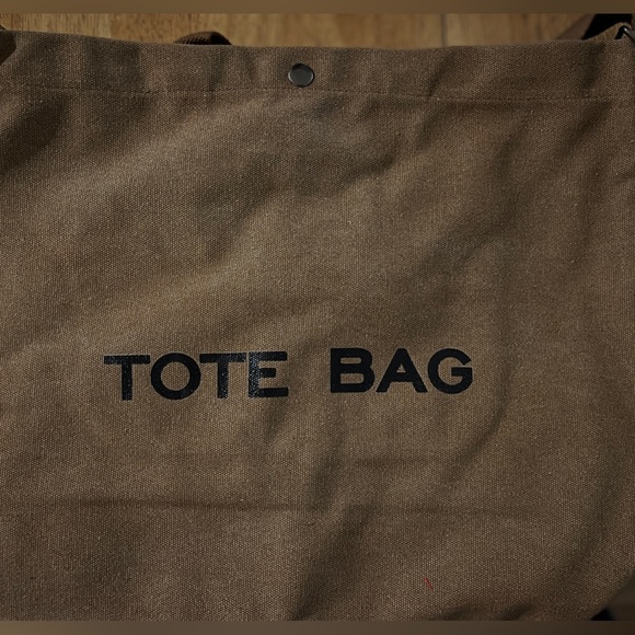 NWT Minimalist Large Capacity Canvas Shoulder Tote Bag - Picture 5 of 5